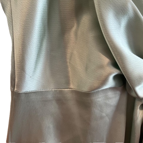 (NWD) JILL JILL STUART Women's Satin Twist/Slit Front Cocktail Dress, Mint - Picture 3 of 16